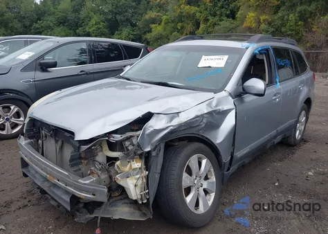 2012 Subaru Outback 2.5I Premium из США, поврежденный, VIN 4S4BRBGC1C3212611